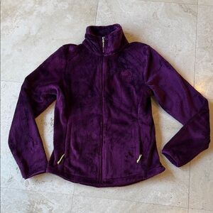The North Face Osito Full Zip Pamplona Purple Fleece Jacket